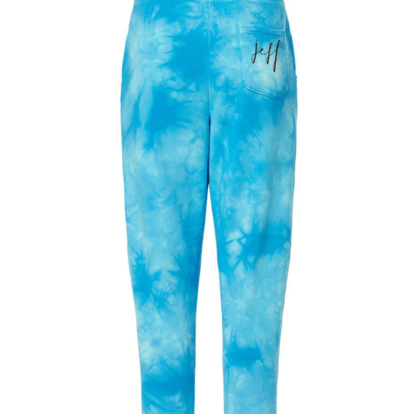 Tie Dye Aqua Blue - PRM50PTTD - BACK