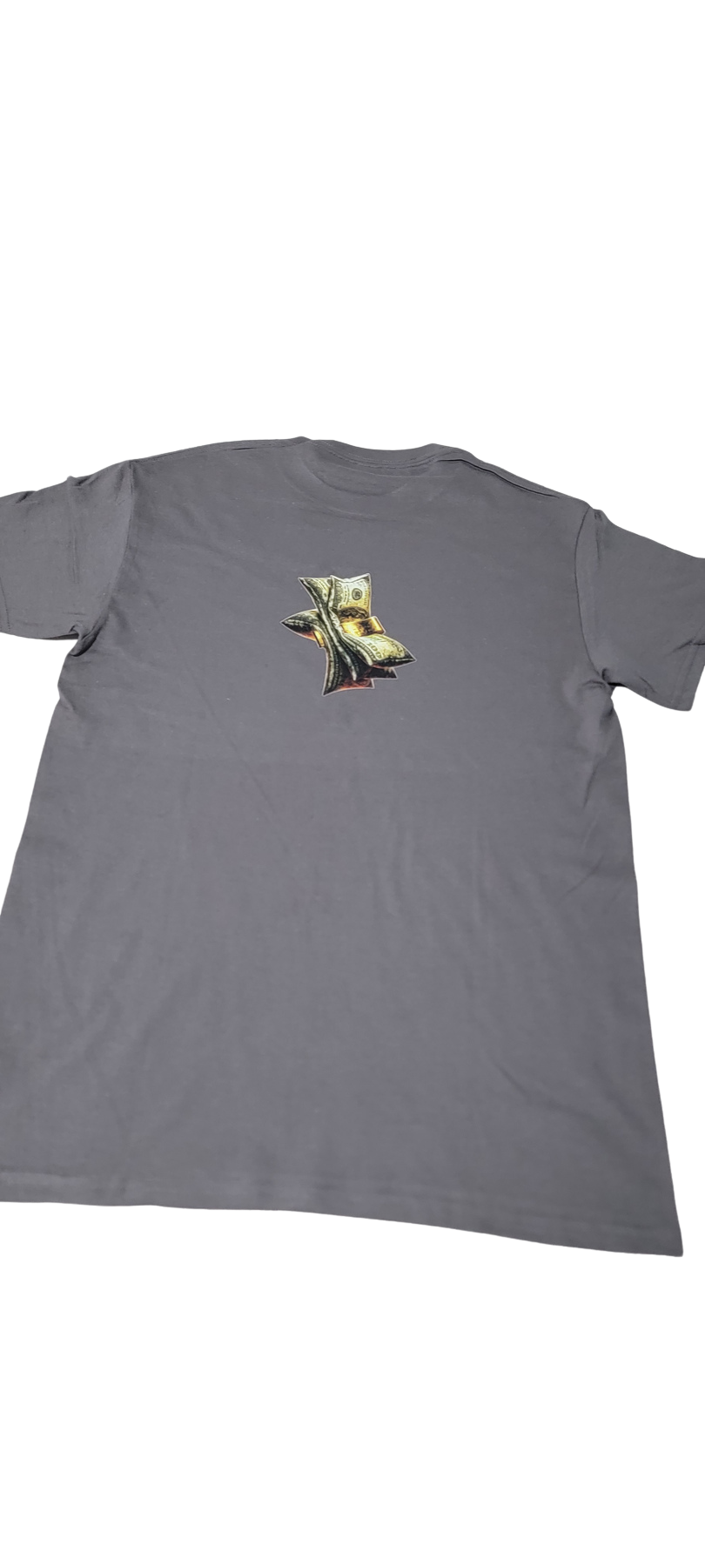 Money Bills Graphic Tee Gris