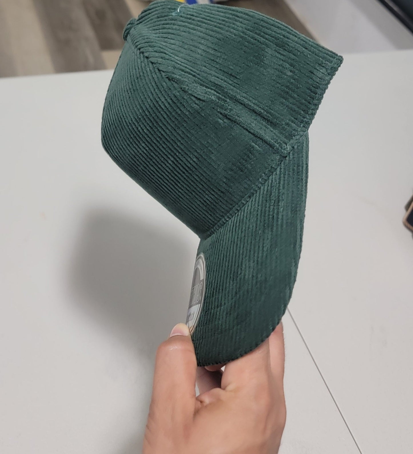 Gorra de Pana Verde Cazador Snapback KBETHOS