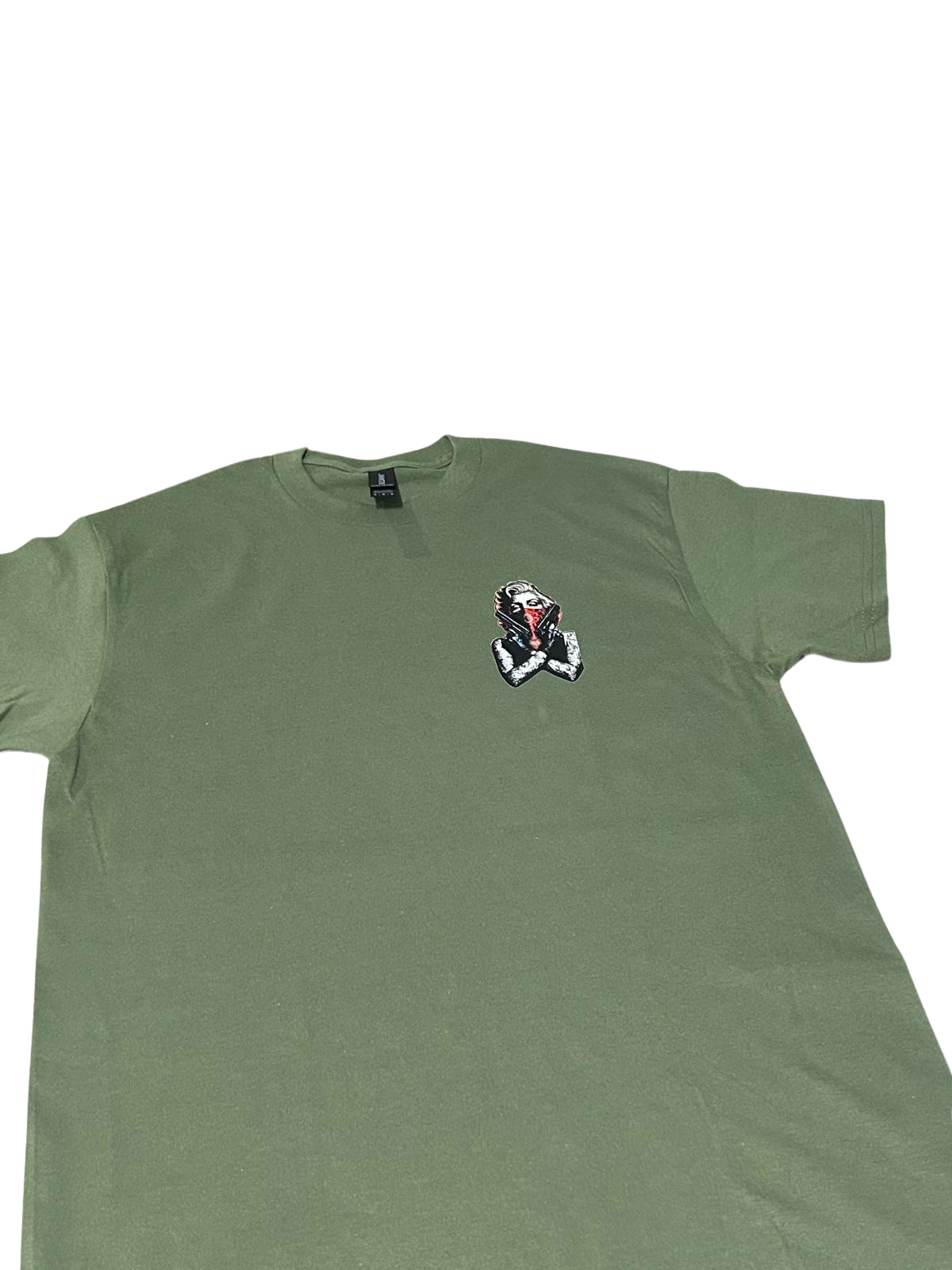 Camiseta Verde Graphic