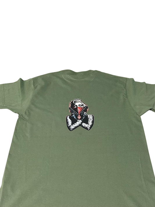 Camiseta Verde Graphic