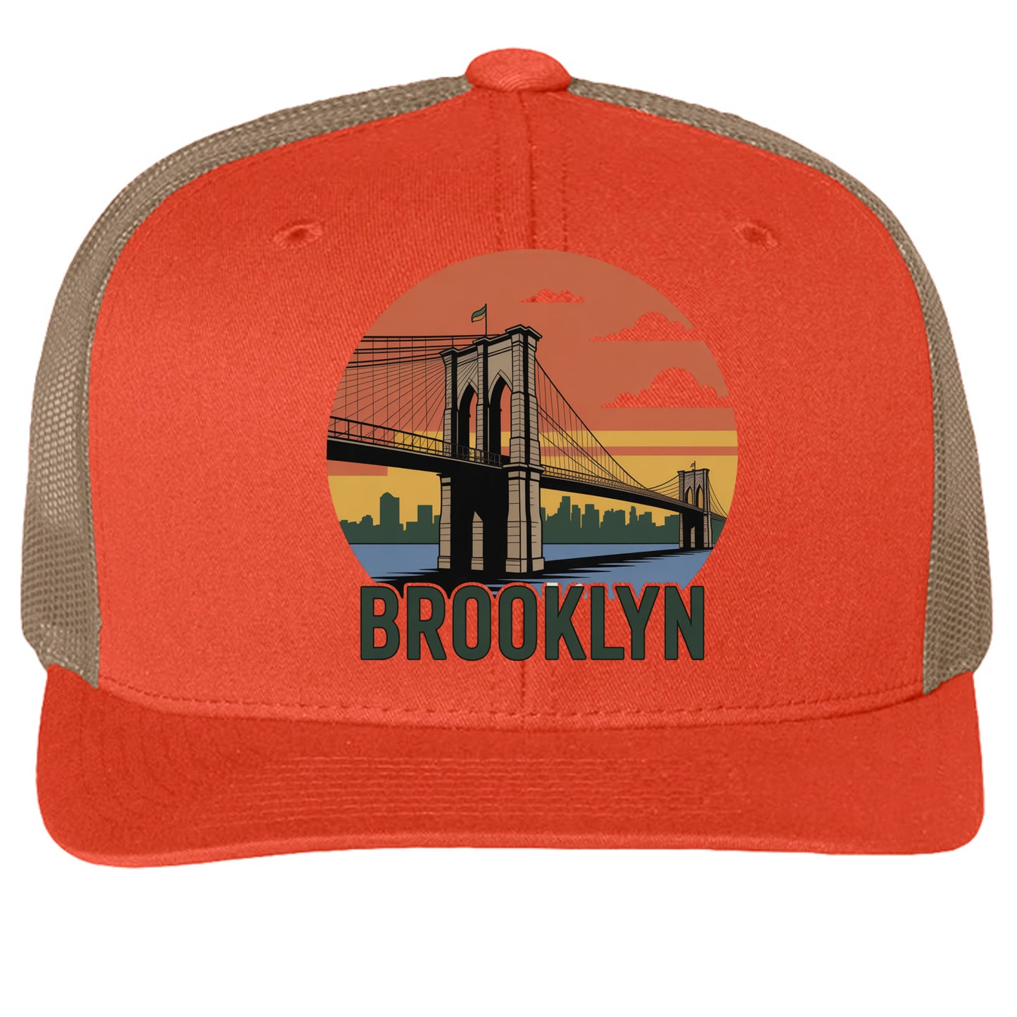 Rustic Orange/ Khaki - 6606 - FRONT