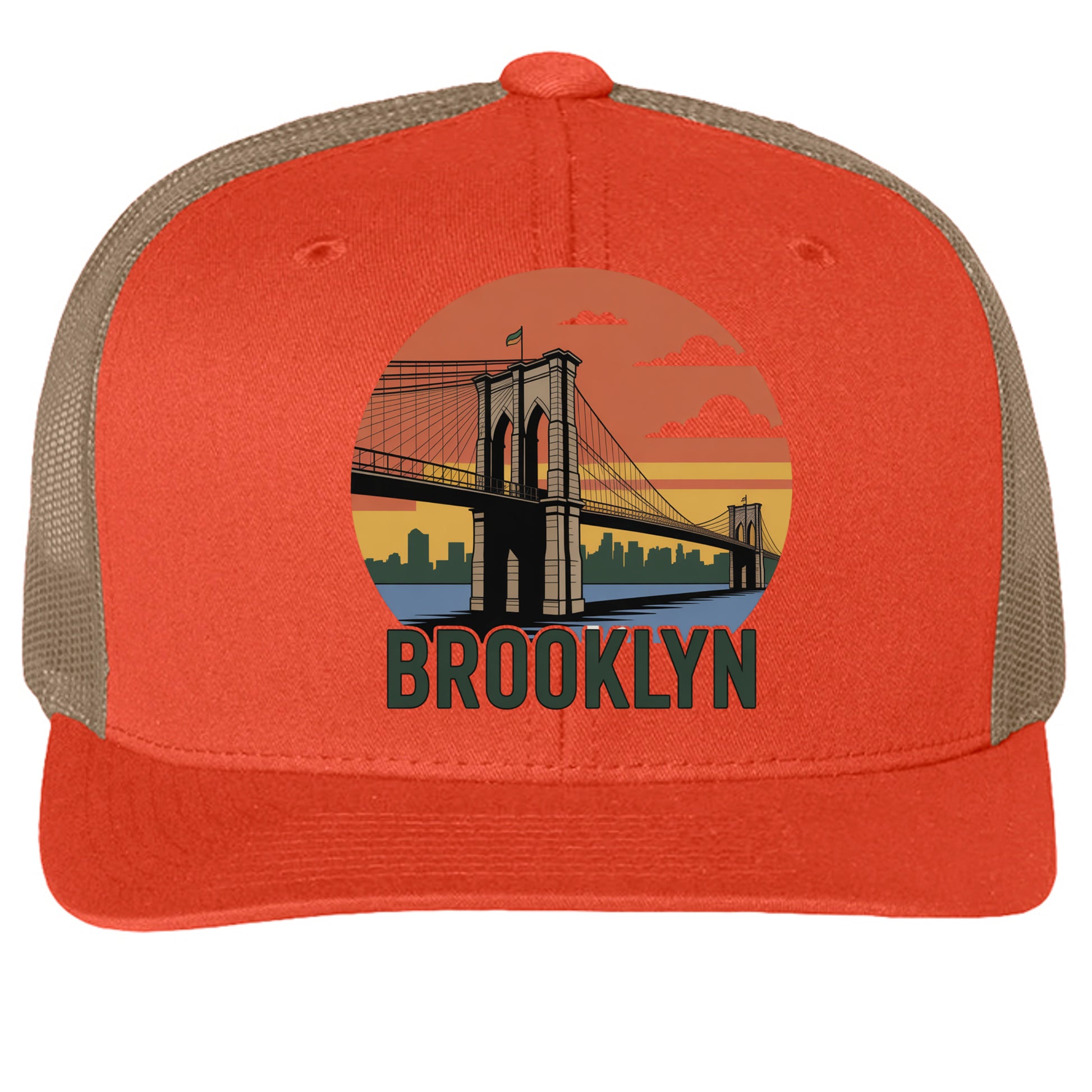 Rustic Orange/ Khaki - 6606 - FRONT