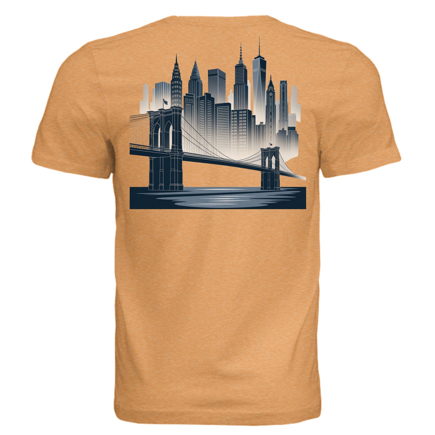ORANGE TRIBLEND - 3413C - BACK