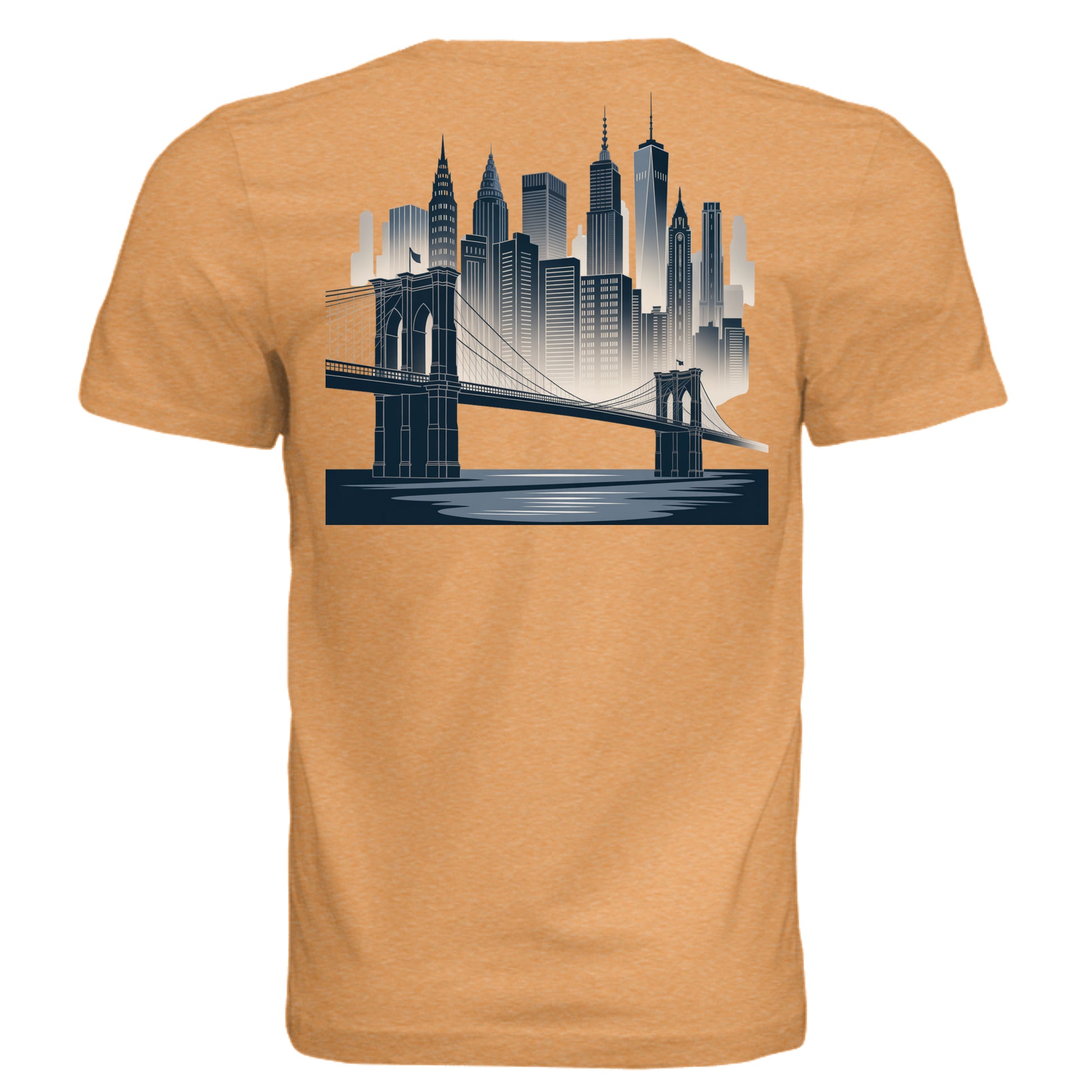 ORANGE TRIBLEND - 3413C - BACK