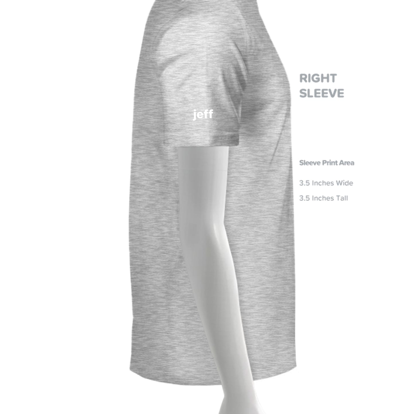 WHITE FLECK TRIBLD - 3413C - SLEEVE_RIGHT