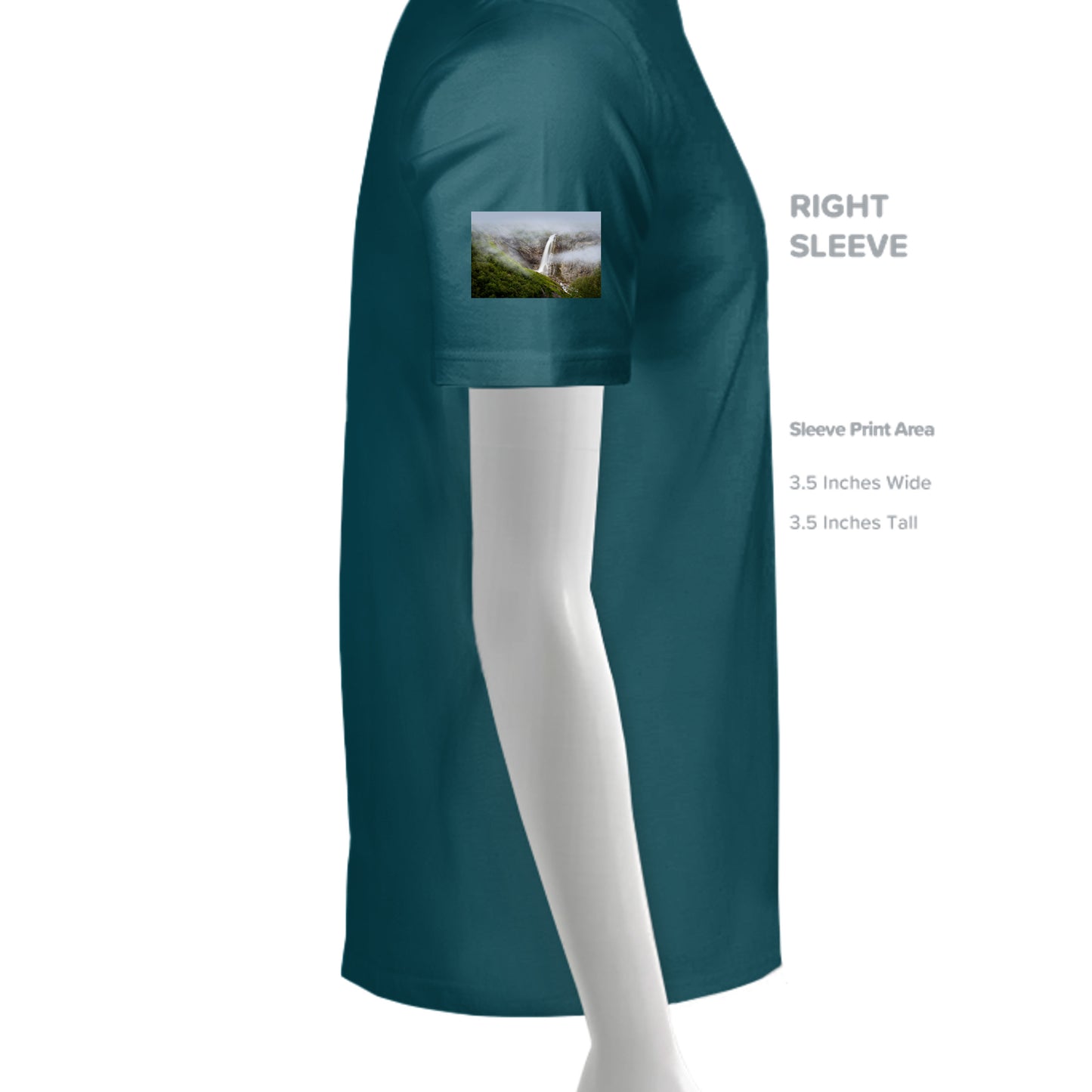 DEEP TEAL - 3001C - SLEEVE_RIGHT