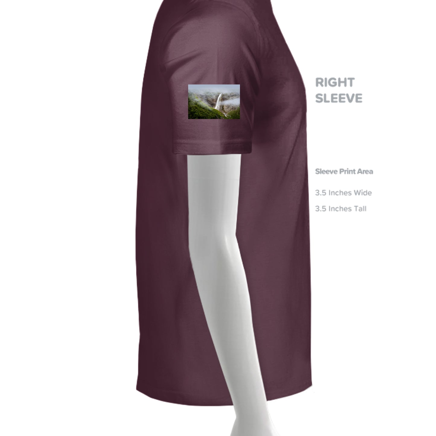 Oxblood Black - 3001C - SLEEVE_RIGHT