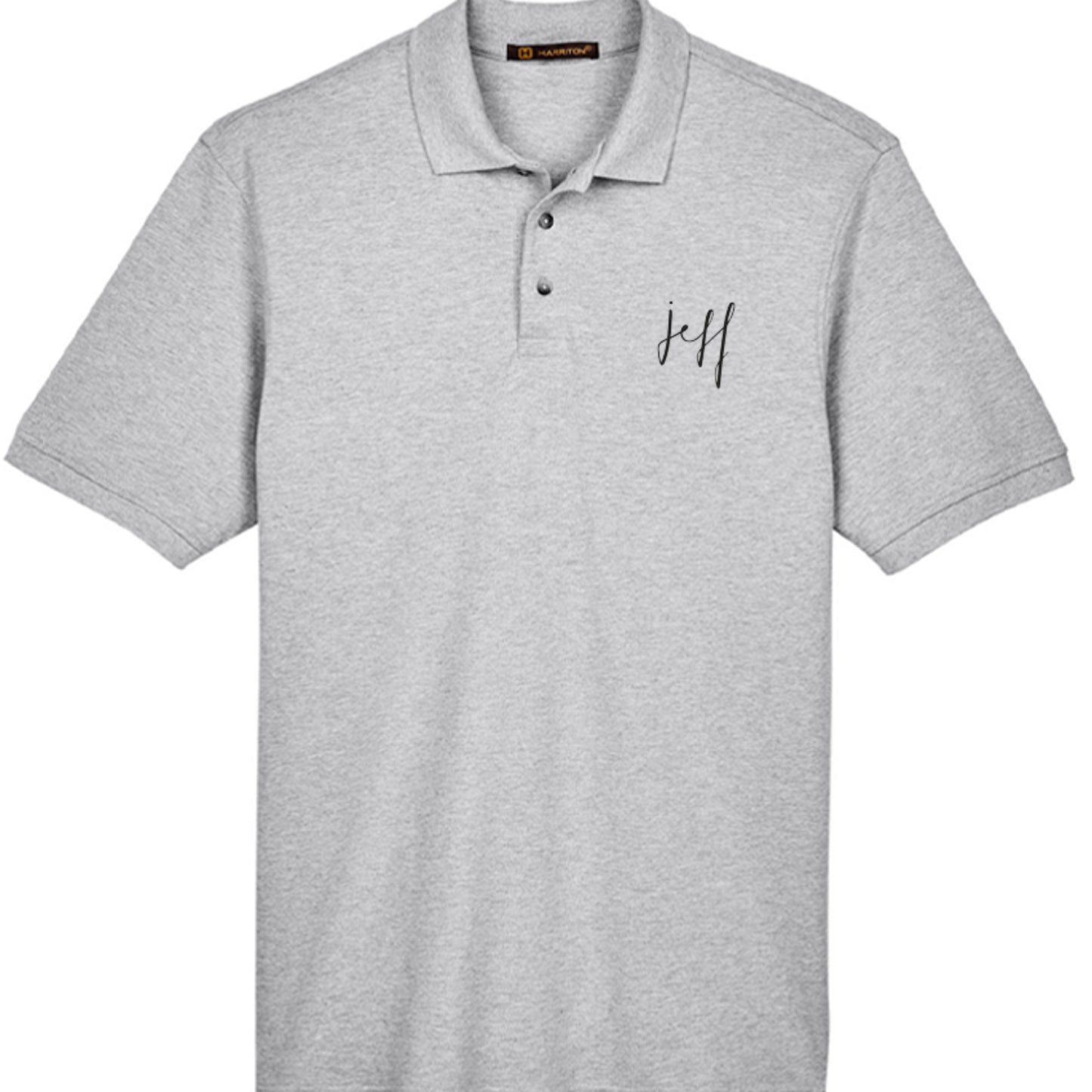 GREY HEATHER - M200T - FRONT