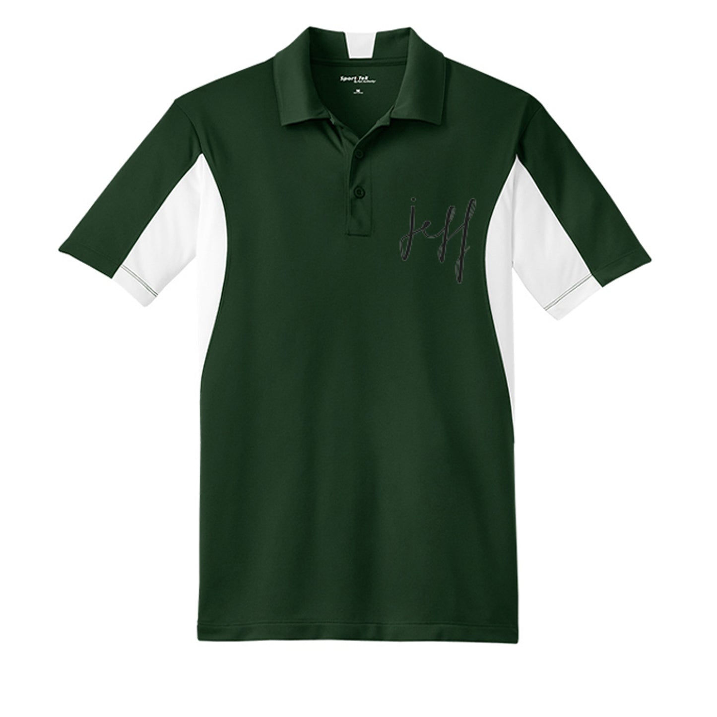 Forest Grn/Wht - TST655 - FRONT