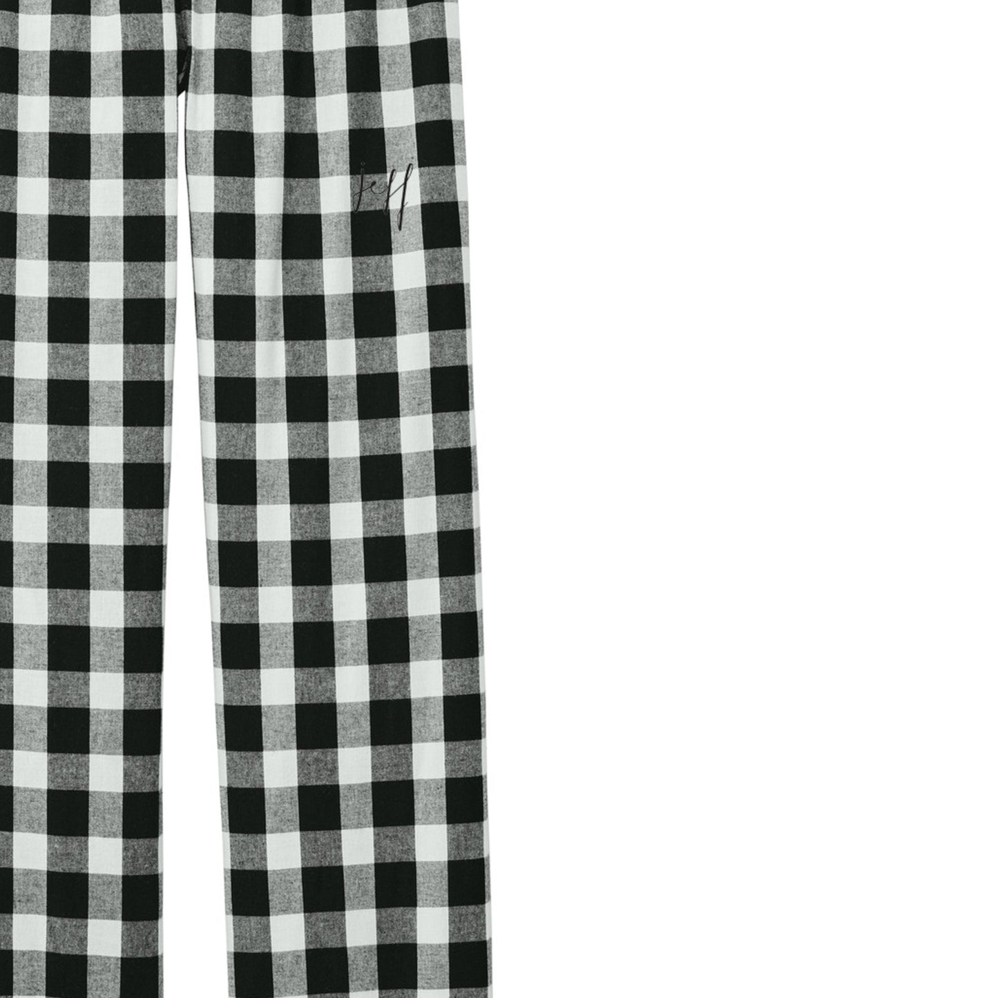 Black/ White Buffalo Check - DT1800 - FRONT