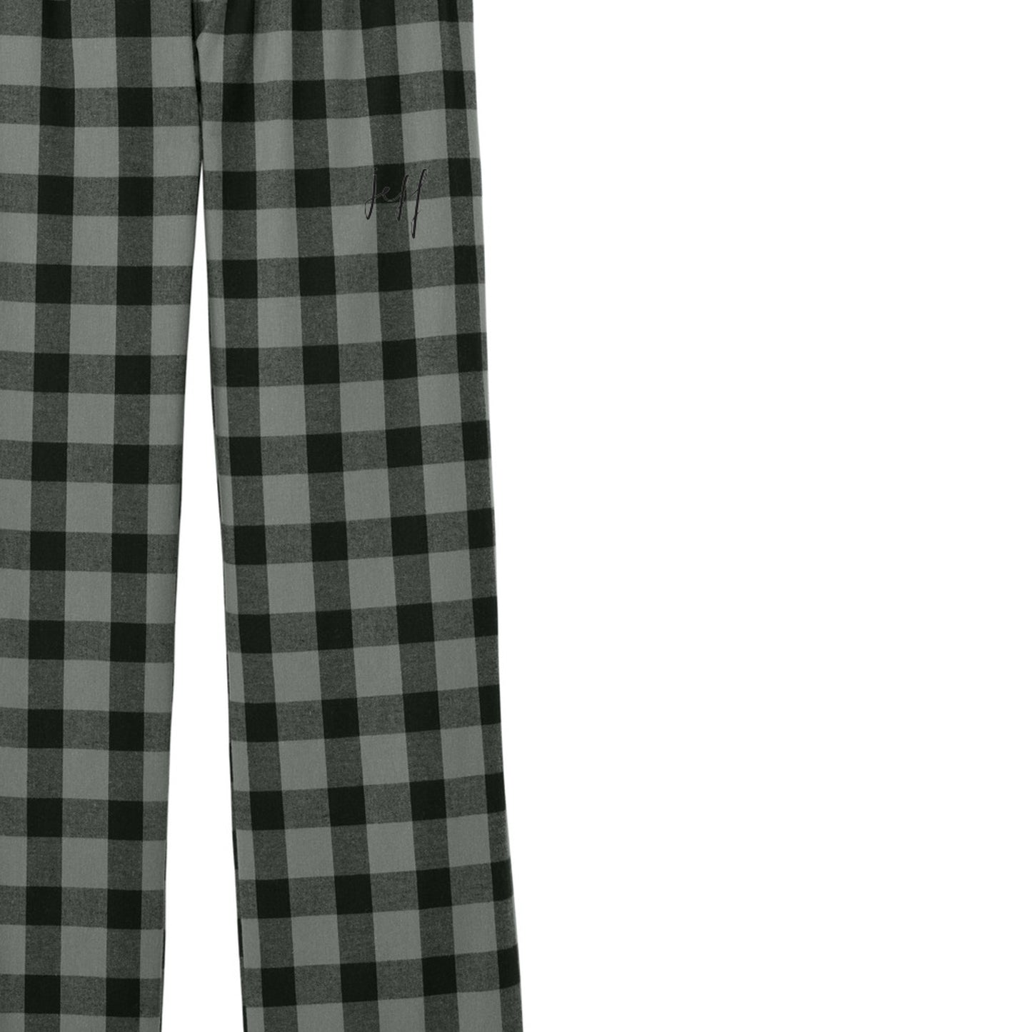 Grey/ Black Buffalo Check - DT1800 - FRONT