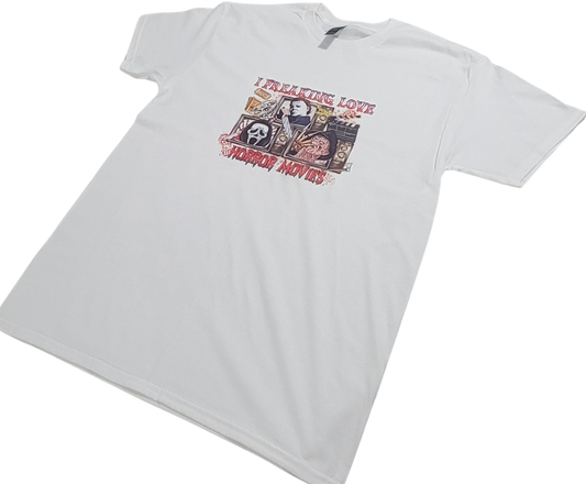 I Freaking Love Horror Movies T-Shirt