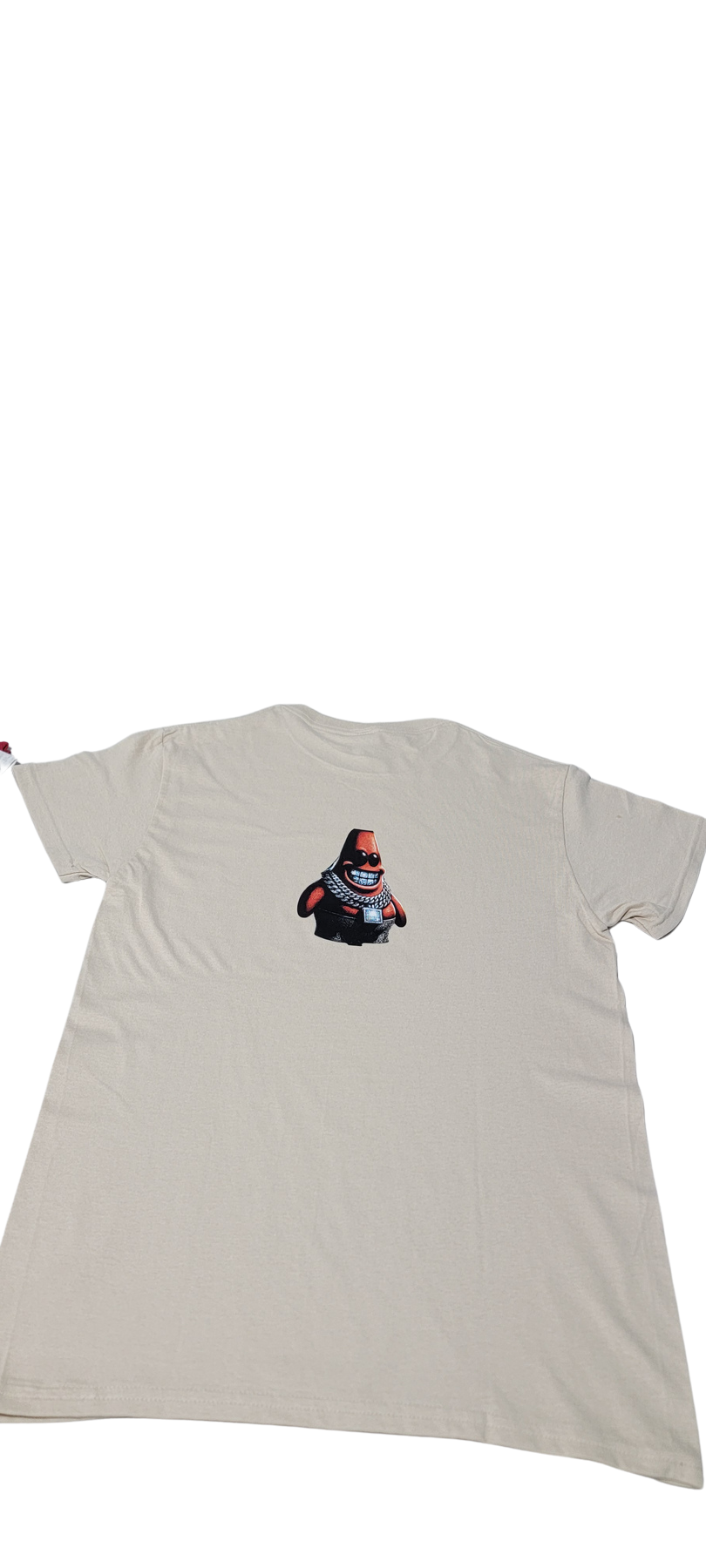 Gangster Chain Graphic Tee Crema