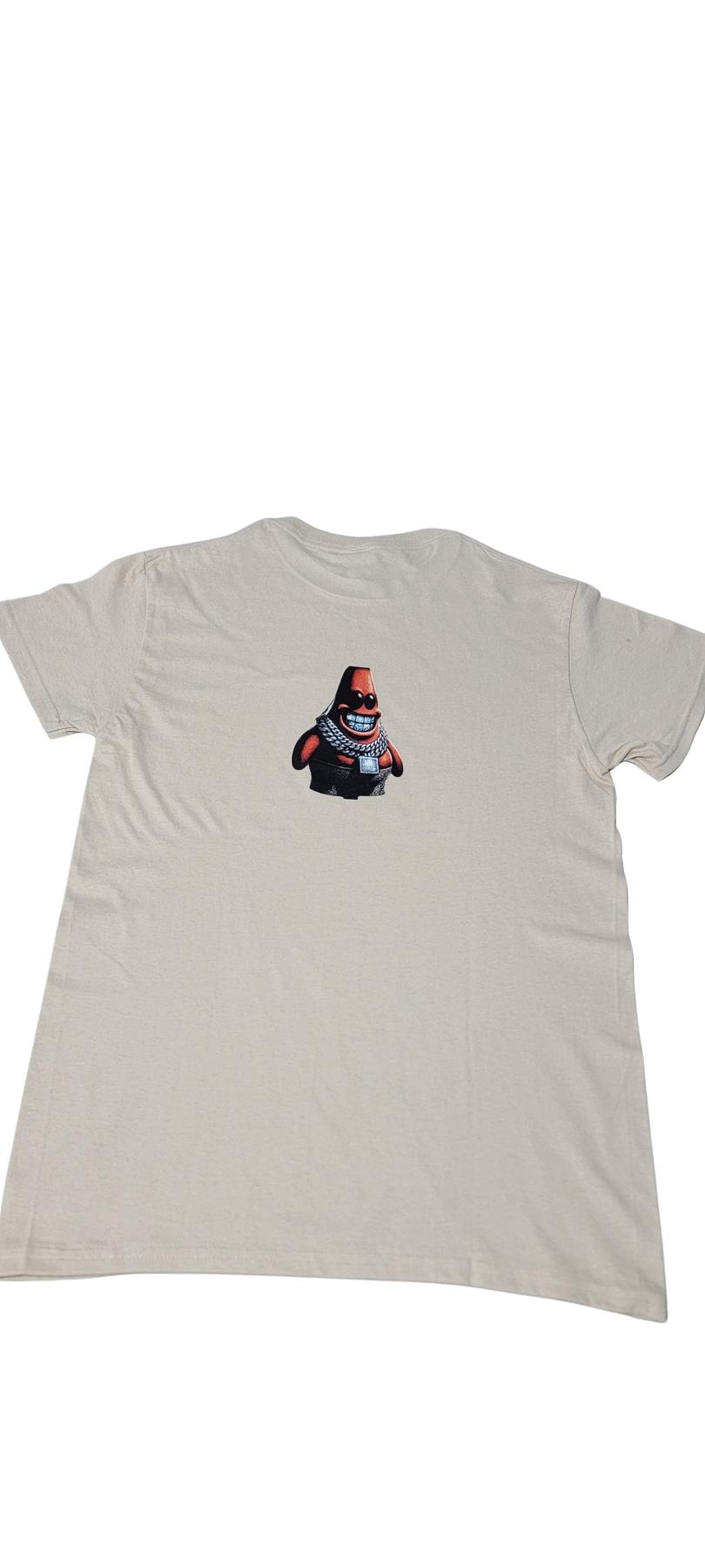 Gangster Chain Graphic Tee Crema