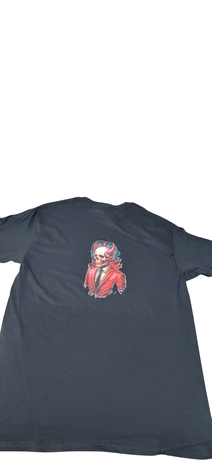 Camiseta Negra Esqueleto