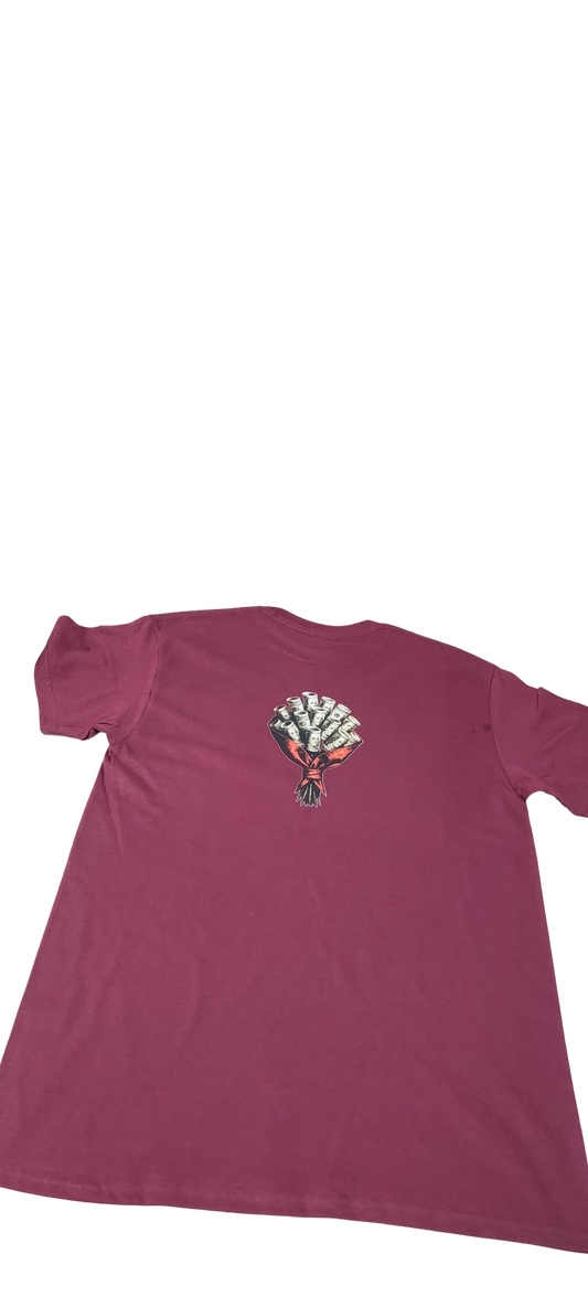 Camiseta Vino Diseño Ramo