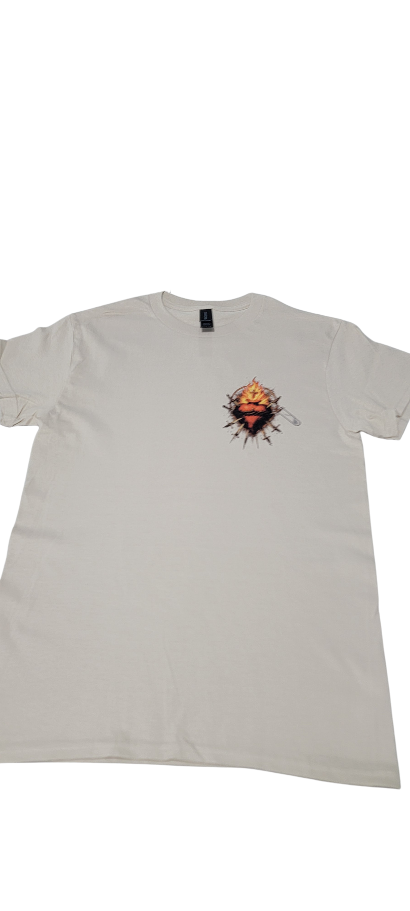 Sacred Heart Graphic Tee Blanca