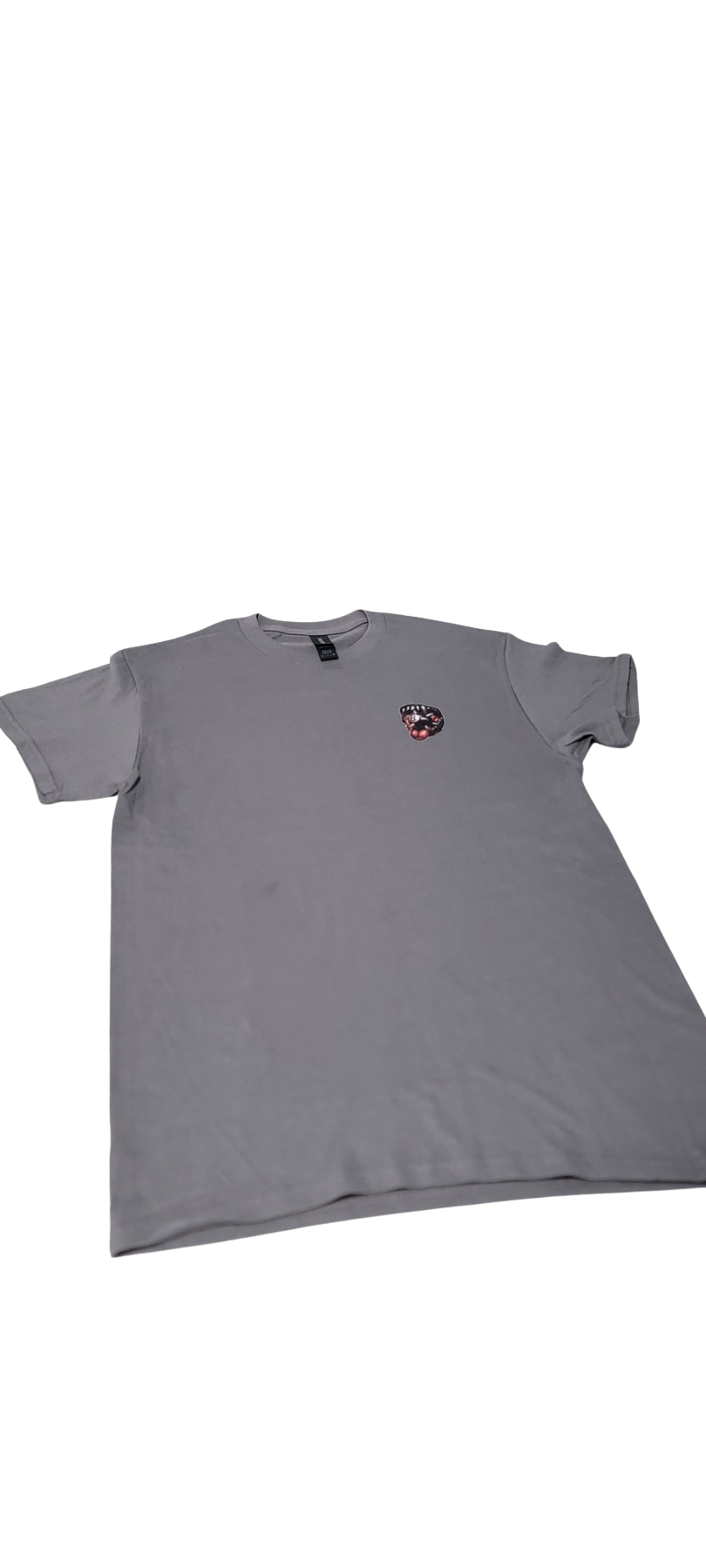 8 Ball Fangs Graphic Tee Gris