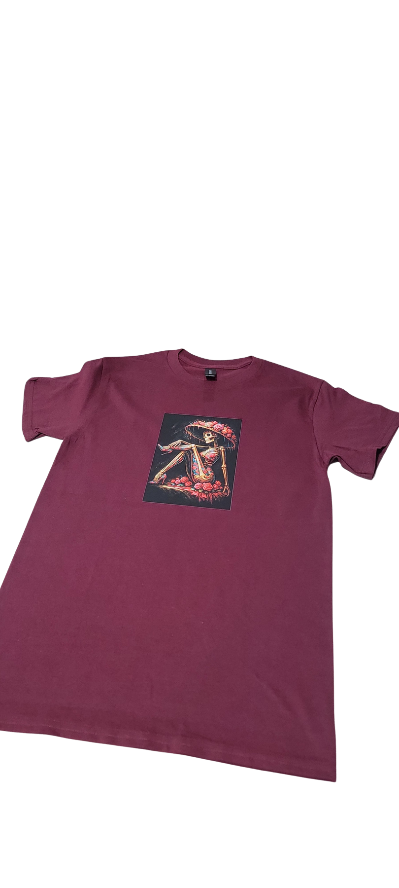 Catrina Skeleton Graphic Tee Vino