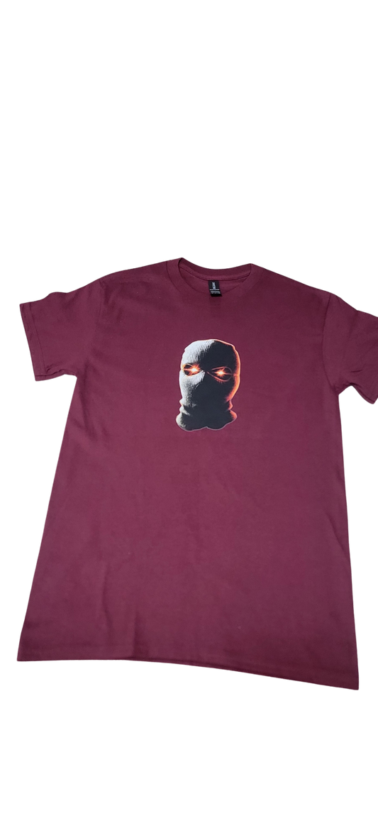 Ski Mask Graphic Tee Vino