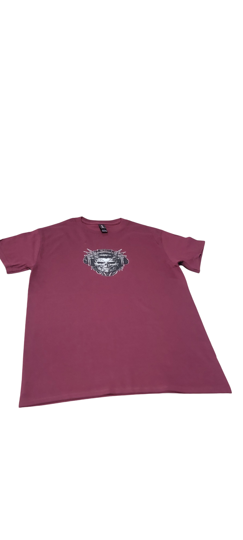 Skull Guns Graphic Tee Vino