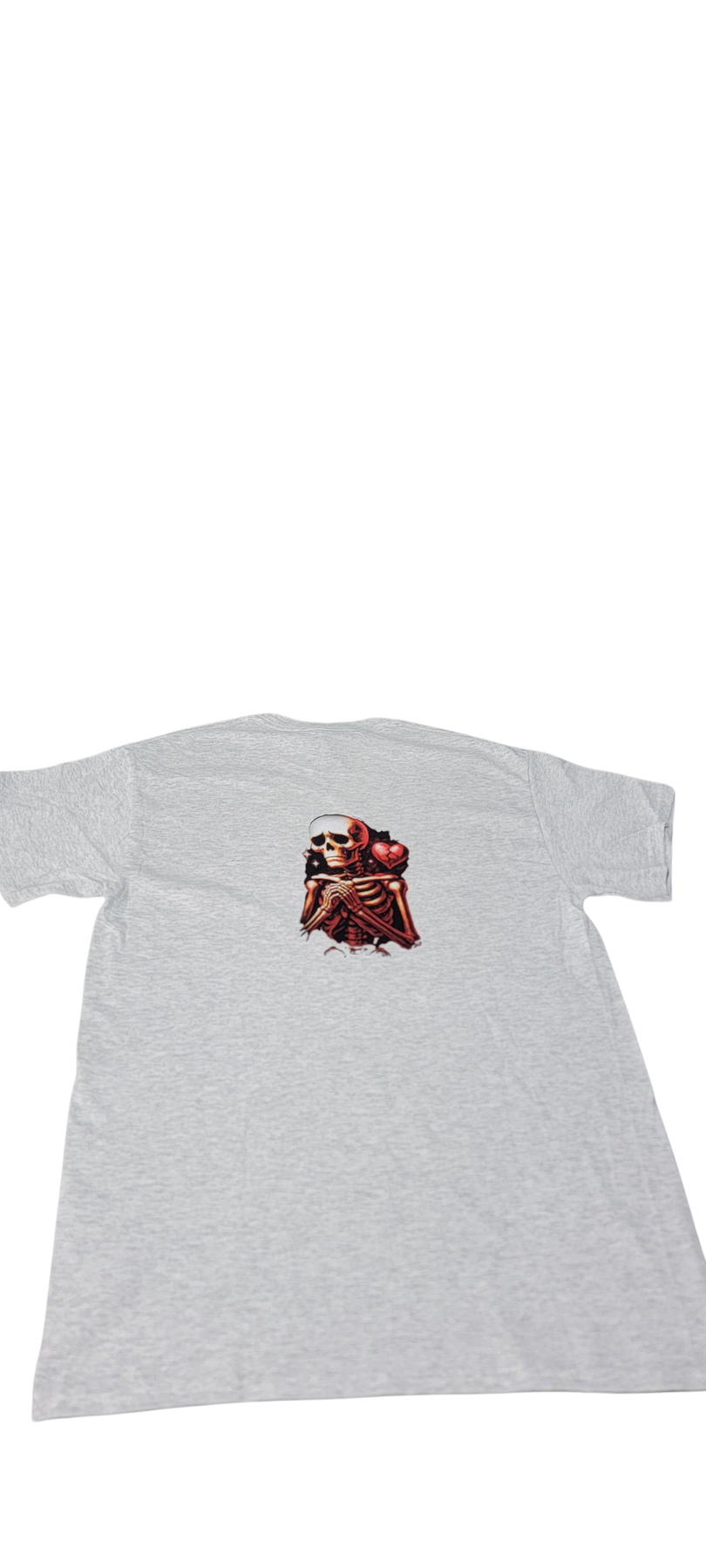 Camiseta Gris Esqueleto