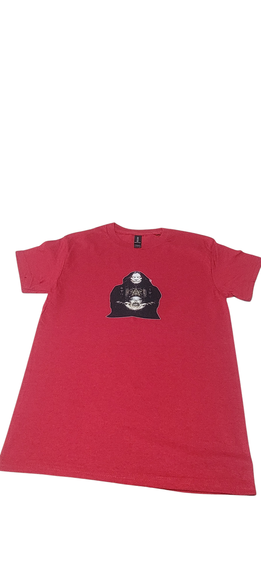 Dark Occult Graphic Tee Roja